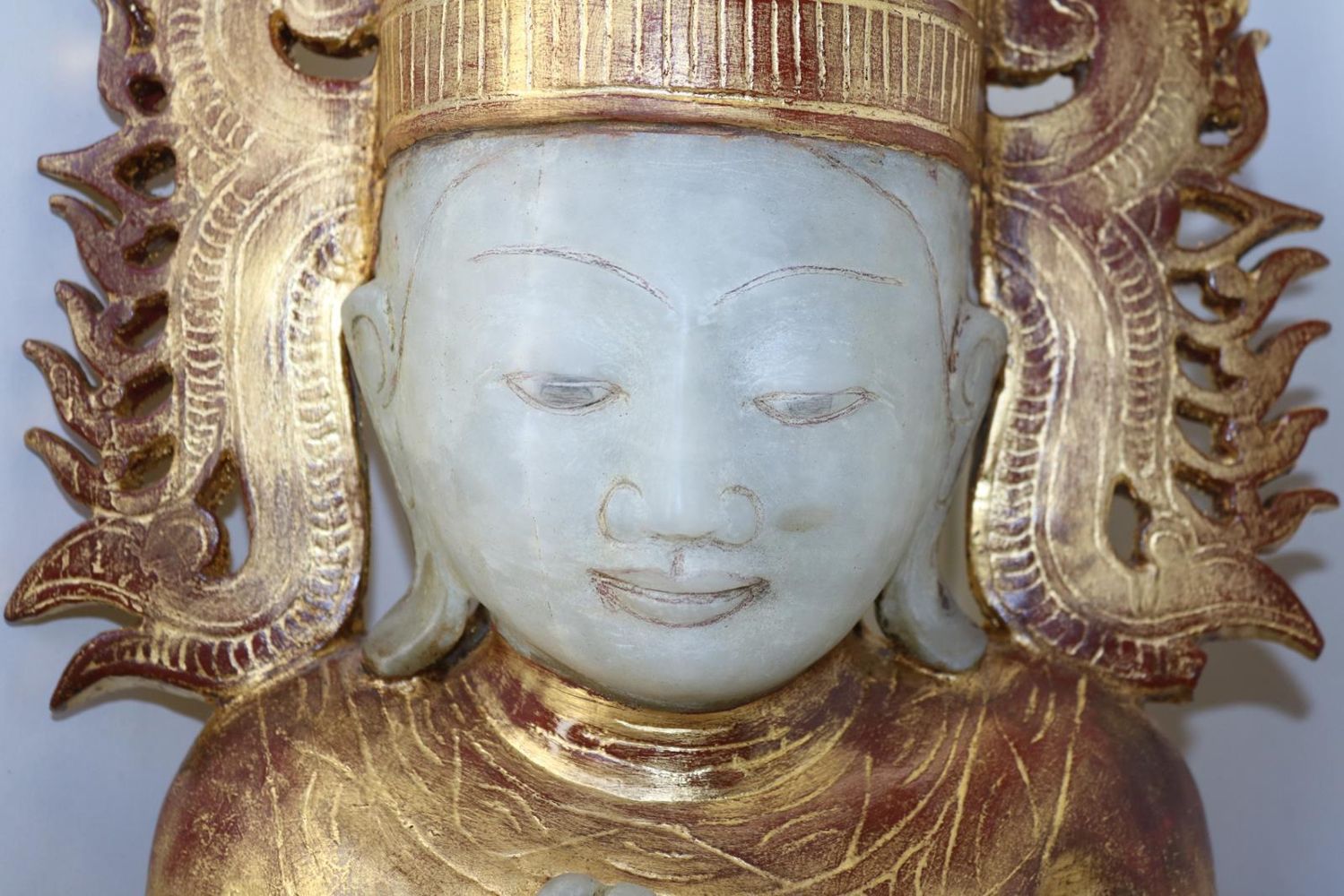 Große Abbildung Nr.43: 143-2724 Sitzender Buddha: (Asiatika)
