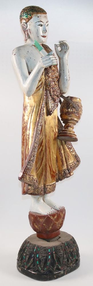 Große Abbildung Nr.3: 143-2725 Stehender Buddha: (Asiatika)
