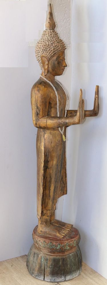 Große Abbildung Nr.2: 143-2727 Stehender Buddha: (Asiatika)