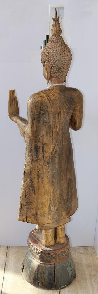 Große Abbildung Nr.3: 143-2727 Stehender Buddha: (Asiatika)