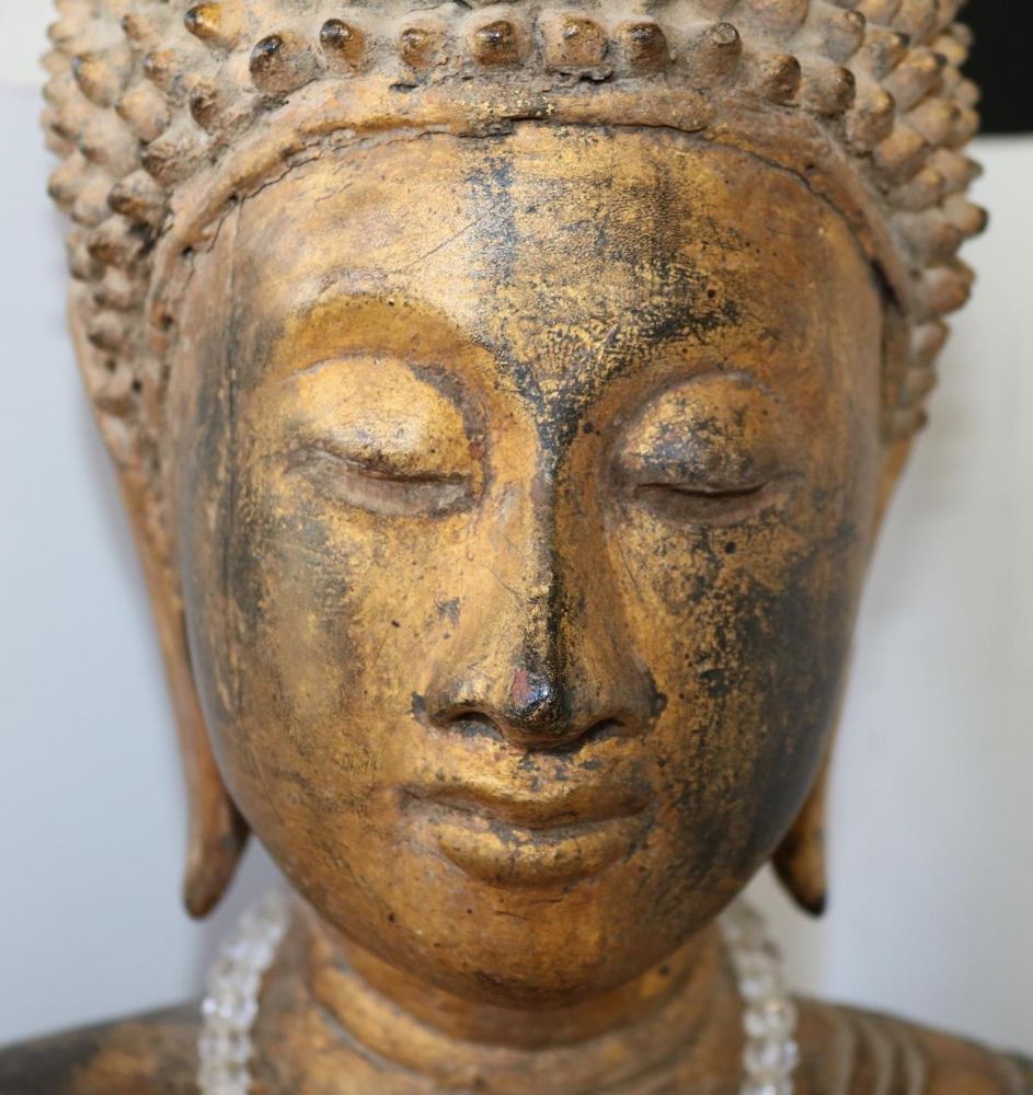 Große Abbildung Nr.31: 143-2727 Stehender Buddha: (Asiatika)