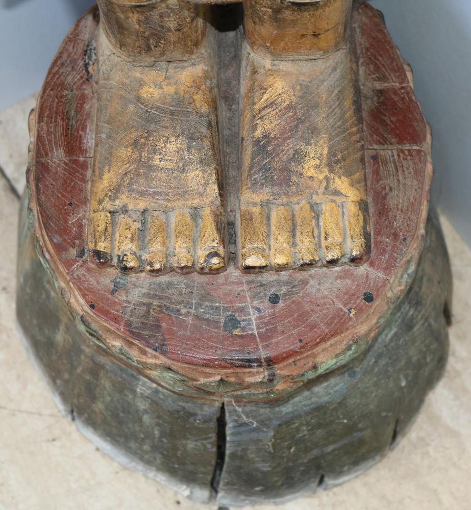 Große Abbildung Nr.32: 143-2727 Stehender Buddha: (Asiatika)