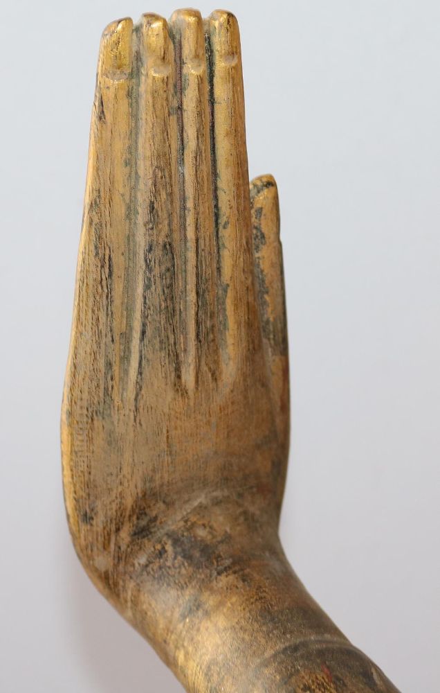 Große Abbildung Nr.33: 143-2727 Stehender Buddha: (Asiatika)