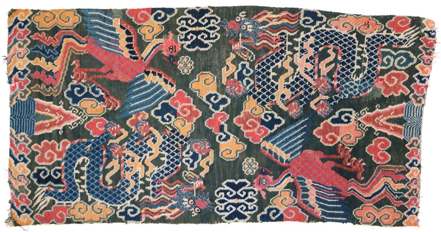 Große Abbildung Nr.1: 143-2738 Antiker Gyantse.: (Asiatika, Teppiche)