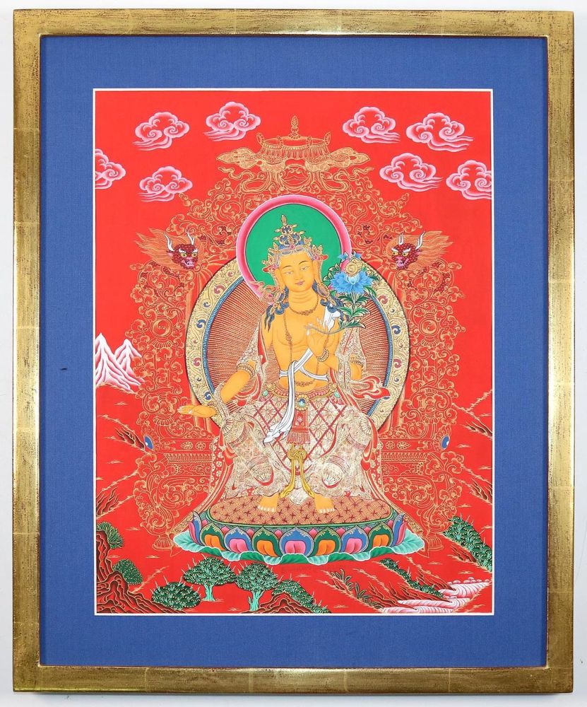 Große Abbildung Nr.3: 143-2749 Thangkas geweiht.: (Asiatika)