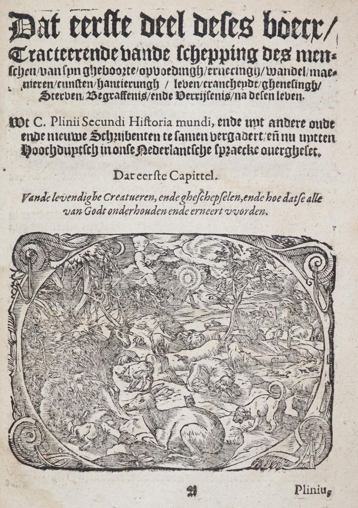 Große Abbildung Nr.3: 143-275 Plinius Secundus,G.: (Alte Drucke, Handschriften und Theologie)