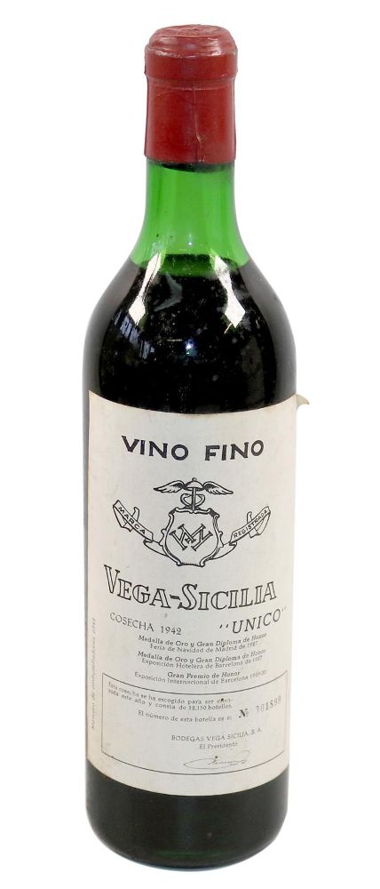 Große Abbildung Nr.1: 143-2756 1942 Vega Sicilia Unico.: (Getränke, Wein)