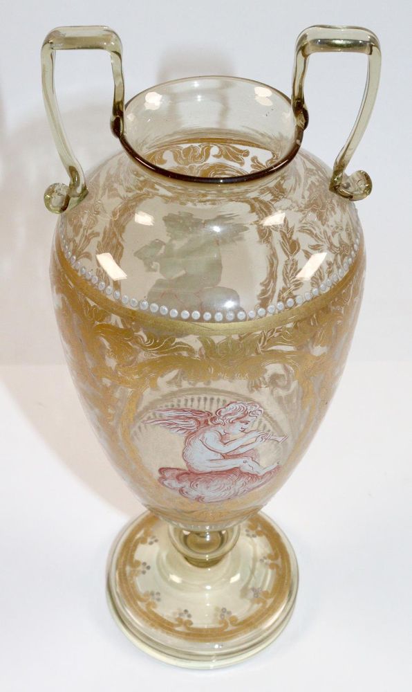 Große Abbildung Nr.2: 143-2772 Henkelamphore wohl: (Glas)