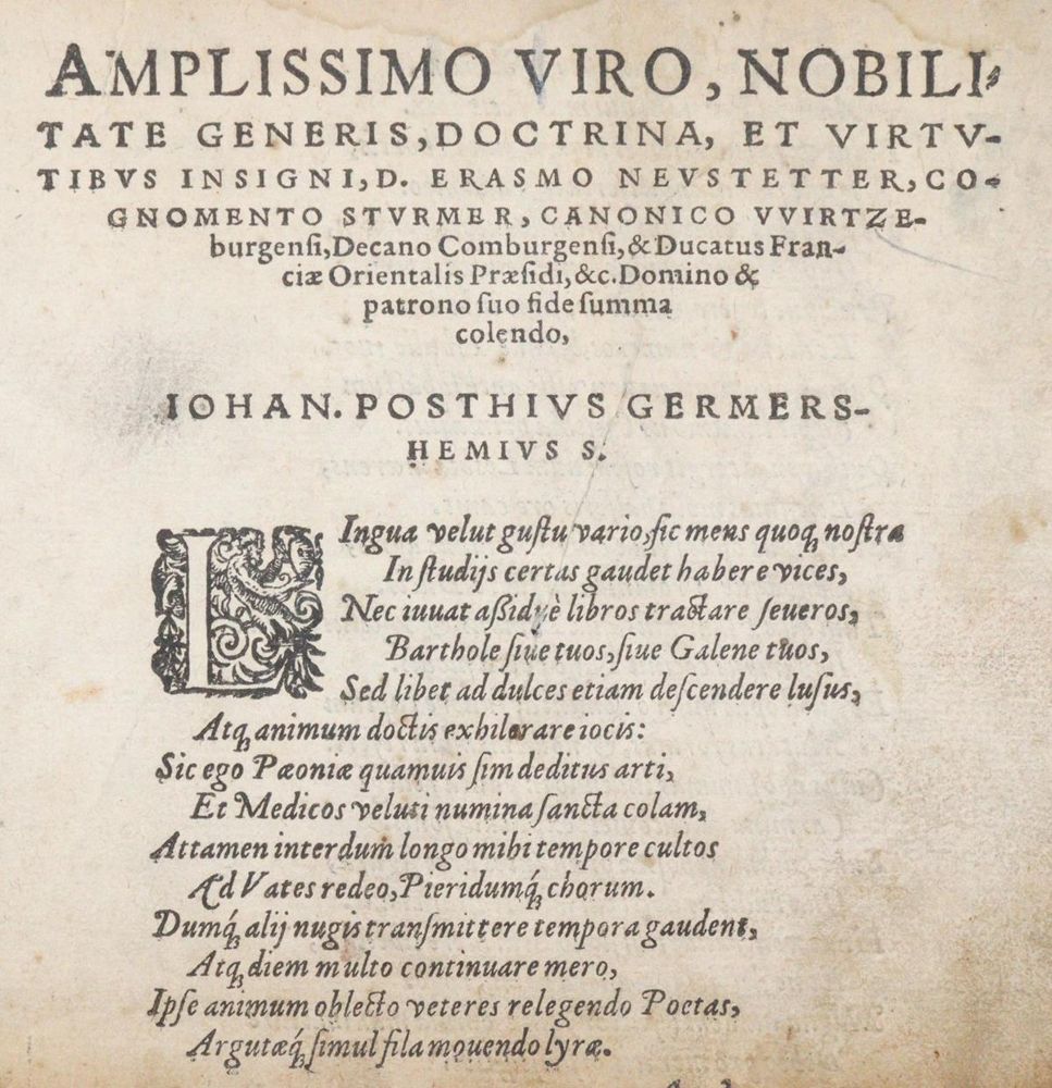 Große Abbildung Nr.22: 143-279 (Posthius,J.: (Alte Drucke, Handschriften und Theologie)