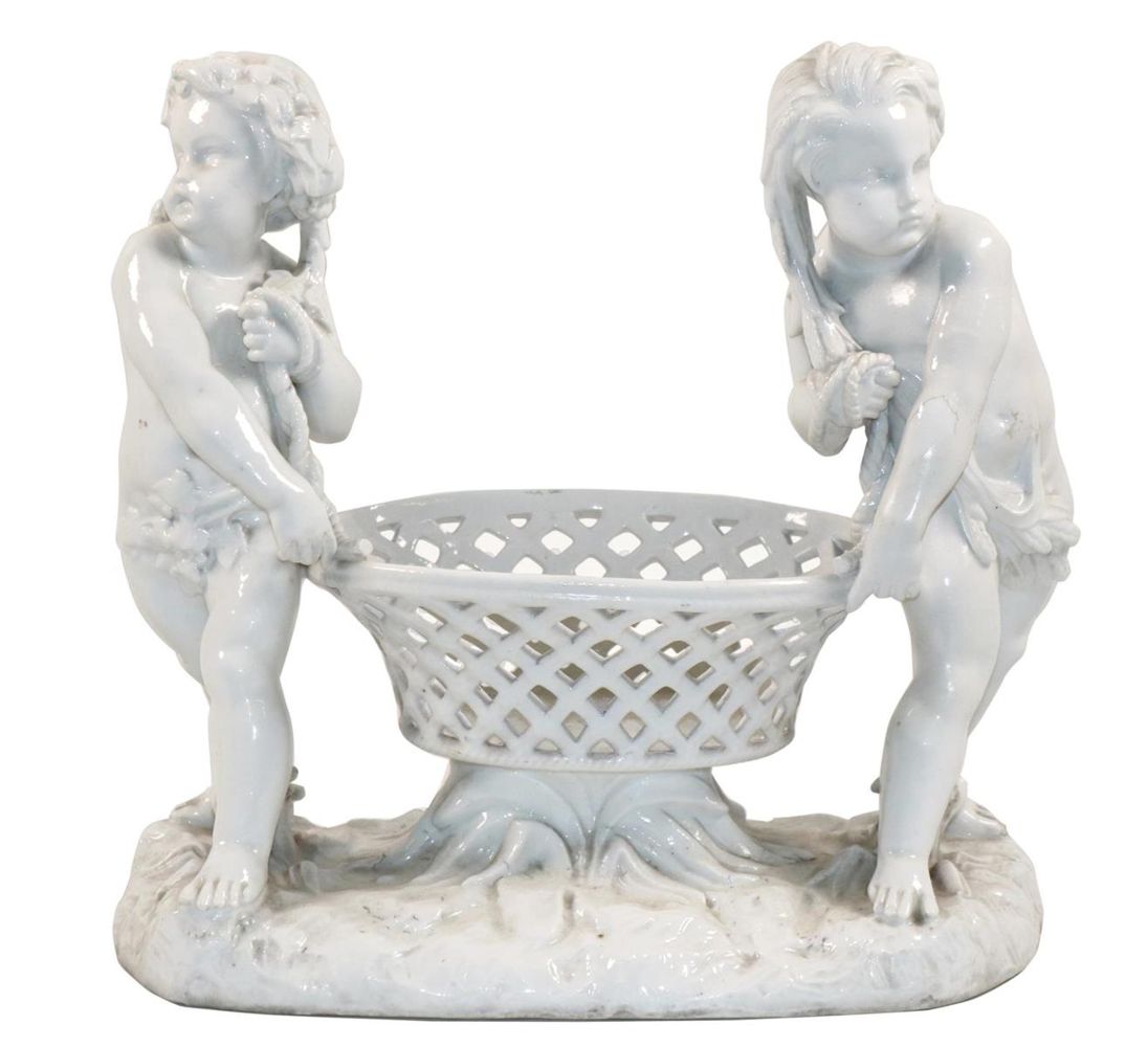 Große Abbildung Nr.1: 143-2808 Meissen Tafelaufsatz: (Porzellan u. Keramik, Meissen)