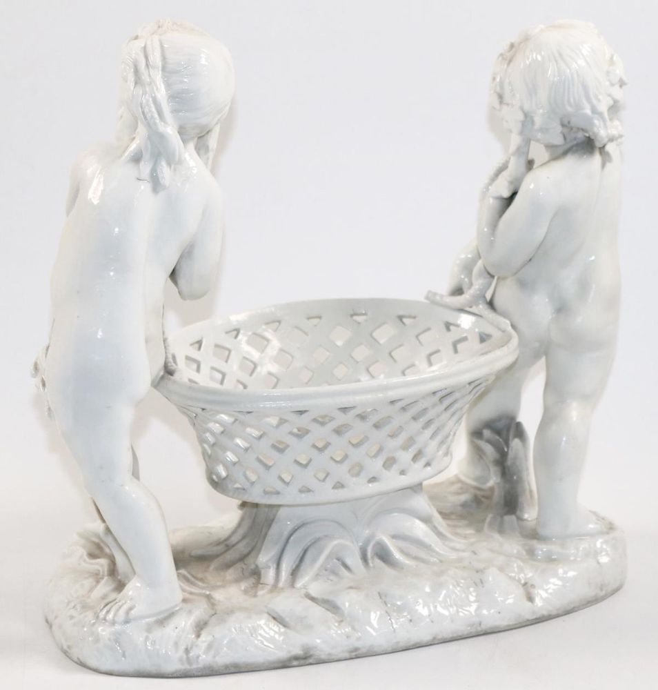 Große Abbildung Nr.3: 143-2808 Meissen Tafelaufsatz: (Porzellan u. Keramik, Meissen)