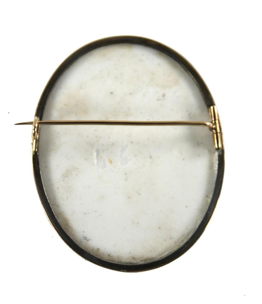 Große Abbildung Nr.2: 143-2830 Portraitbrosche: (Schmuck, Broschen)