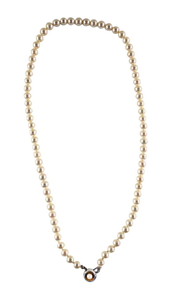 Große Abbildung Nr.1: 143-2840 Perlenkette: (Schmuck, Colliers)