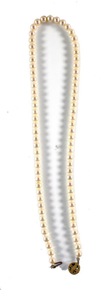 Große Abbildung Nr.2: 143-2840 Perlenkette: (Schmuck, Colliers)