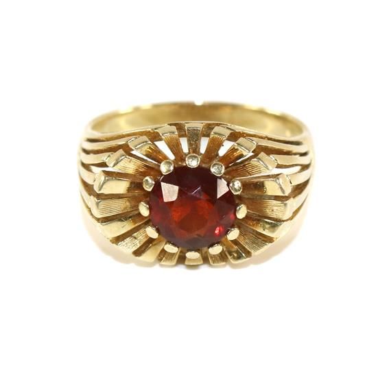 Große Abbildung Nr.1: 143-2857 Damenring 585 GG.: (Schmuck, Ringe)