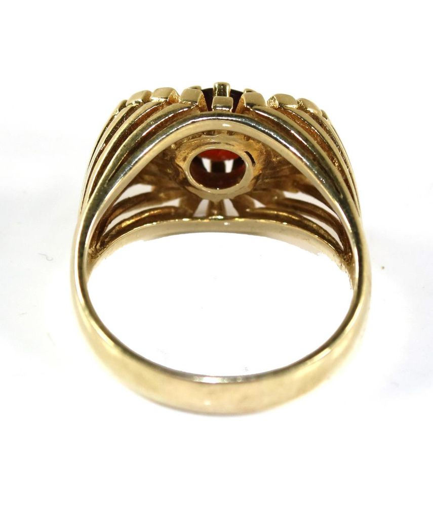 Große Abbildung Nr.4: 143-2857 Damenring 585 GG.: (Schmuck, Ringe)