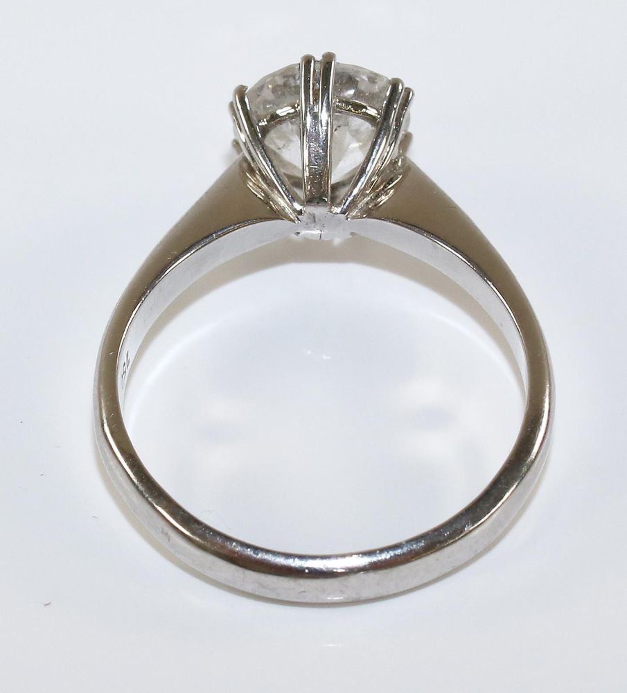 Große Abbildung Nr.4: 143-2860 Diamant-Ring.: (Schmuck, Ringe)