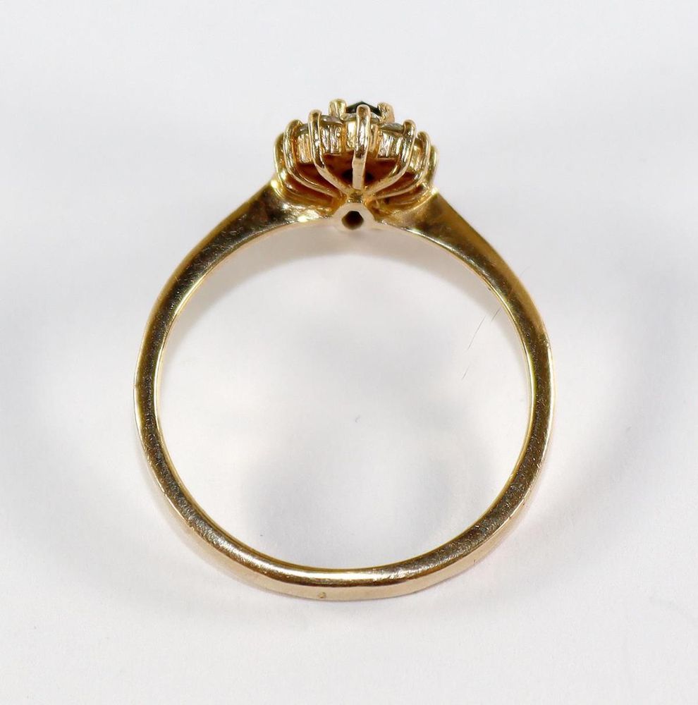 Große Abbildung Nr.3: 143-2862 Saphirring.: (Schmuck, Ringe)