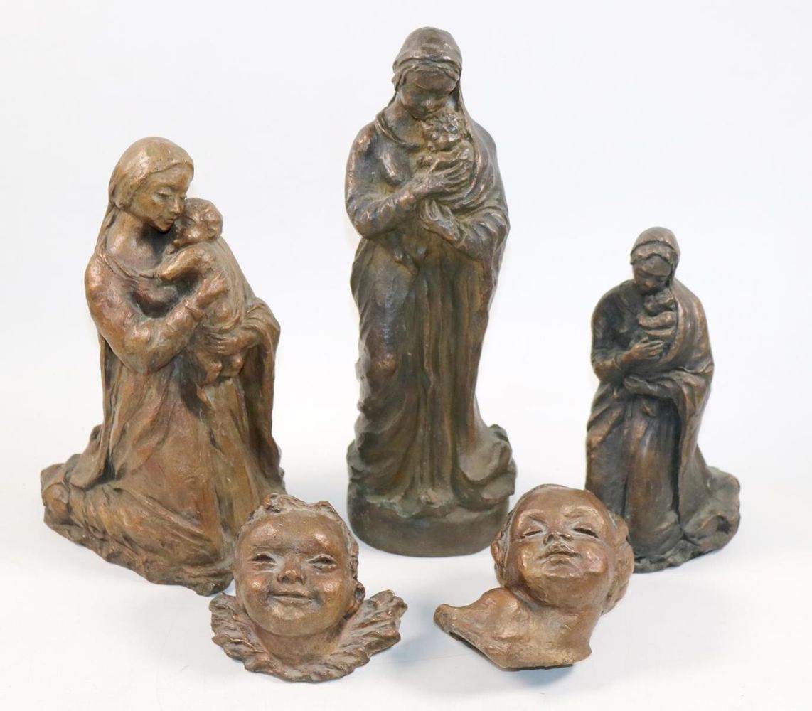 Große Abbildung Nr.1: 143-2885 Madonnen u.: (Skulpturen - Plastiken)