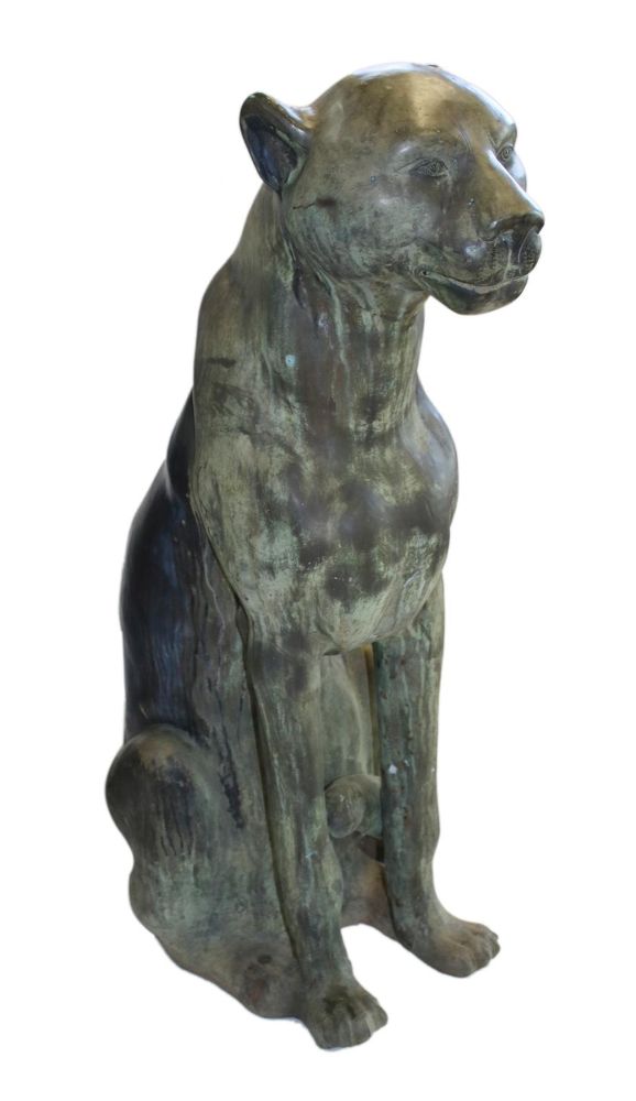 Große Abbildung Nr.2: 143-2888 Panther Bronze.: (Skulpturen - Plastiken)