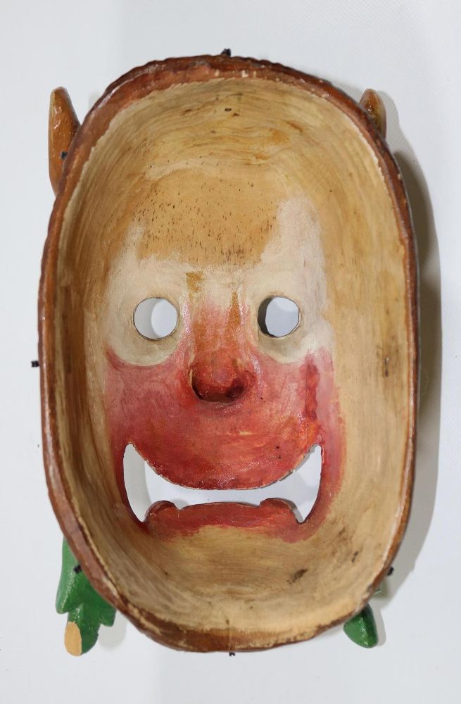 Große Abbildung Nr.3: 143-2922 Larve, Fasnachtsmaske: (Volkskunst, Fasnacht)