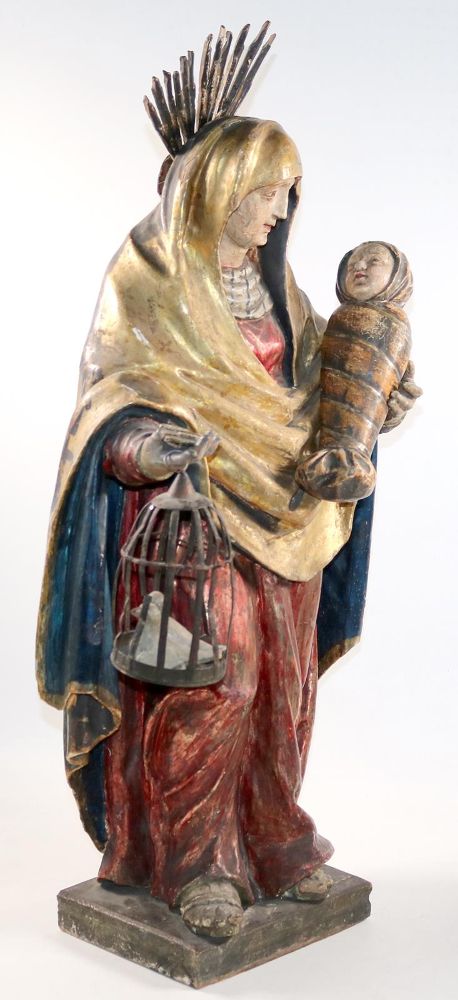 Große Abbildung Nr.23: 143-2923 Anna Selbdritt.: (Volkskunst, Religiöse Volkskunst)