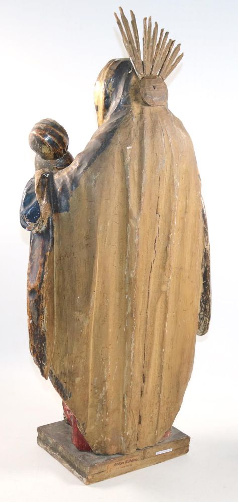 Große Abbildung Nr.24: 143-2923 Anna Selbdritt.: (Volkskunst, Religiöse Volkskunst)