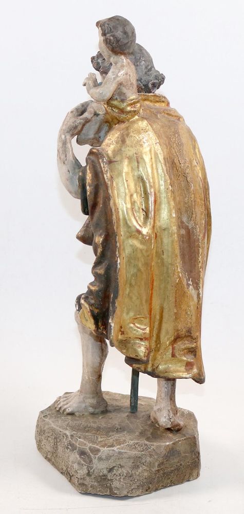 Große Abbildung Nr.2: 143-2924 Christophorus.: (Volkskunst, Religiöse Volkskunst)