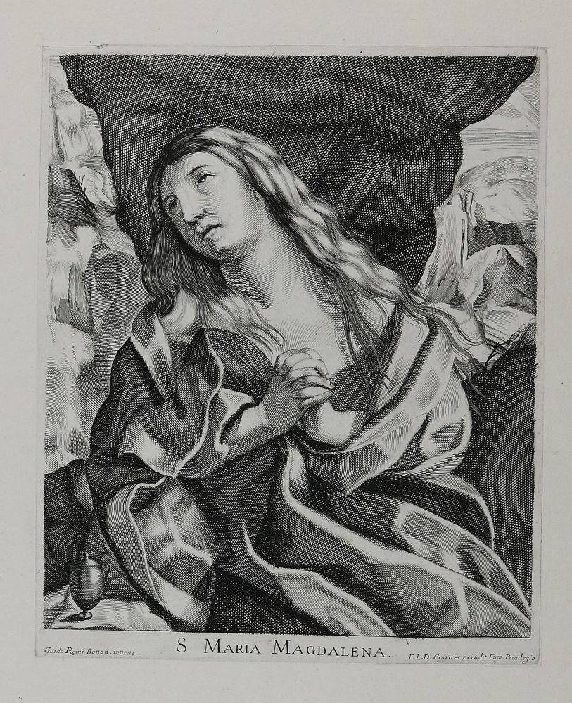 Große Abbildung Nr.1: 143-2974 Maria Magdalena: (Varia, Andachtsbilder)