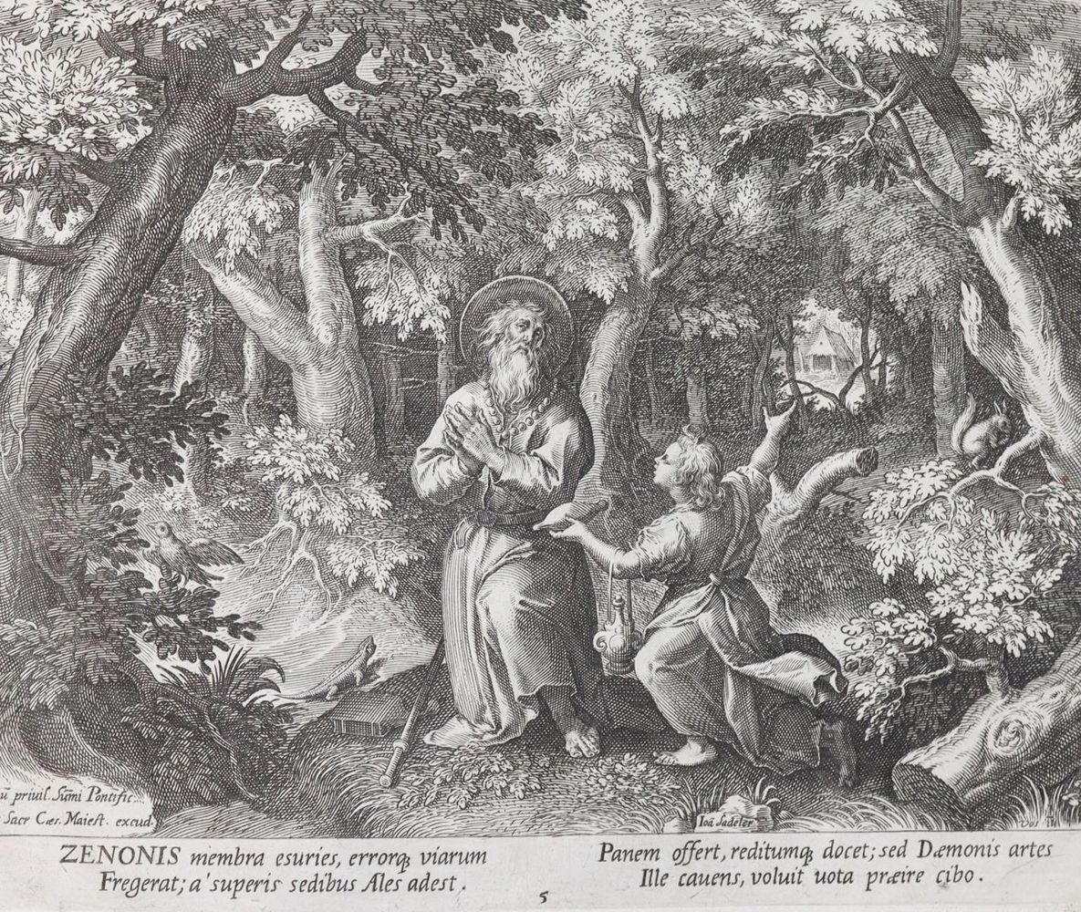 Große Abbildung Nr.6: 143-298 Sadeler, Johannes und Raphael: (Alte Drucke, Handschriften und Theologie)