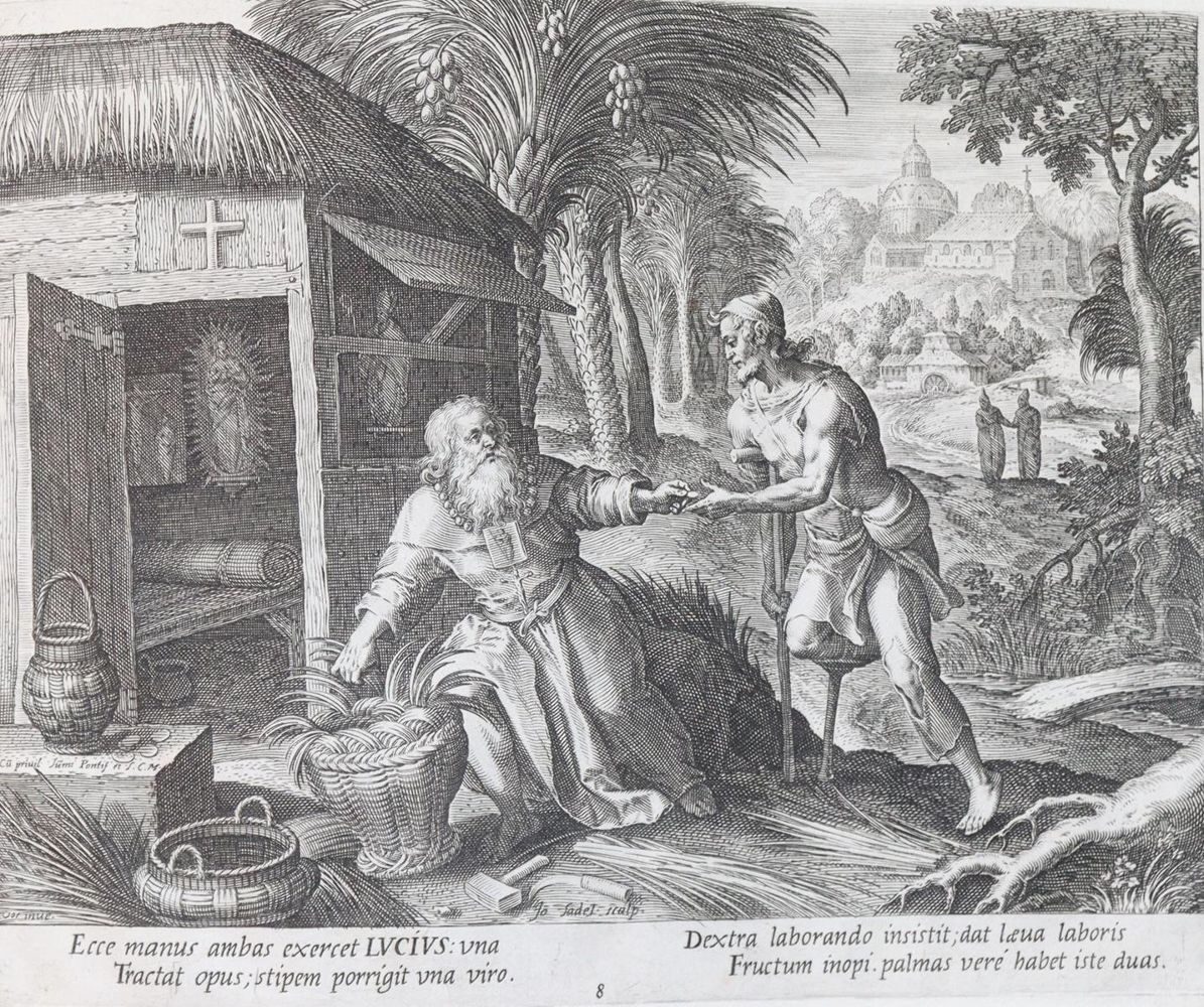 Große Abbildung Nr.7: 143-298 Sadeler, Johannes und Raphael: (Alte Drucke, Handschriften und Theologie)