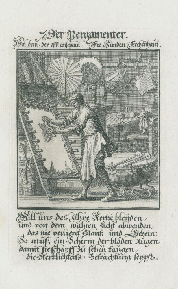 Große Abbildung Nr.1: 143-2986 Buchdrucker u.a.: (Varia, Berufe)