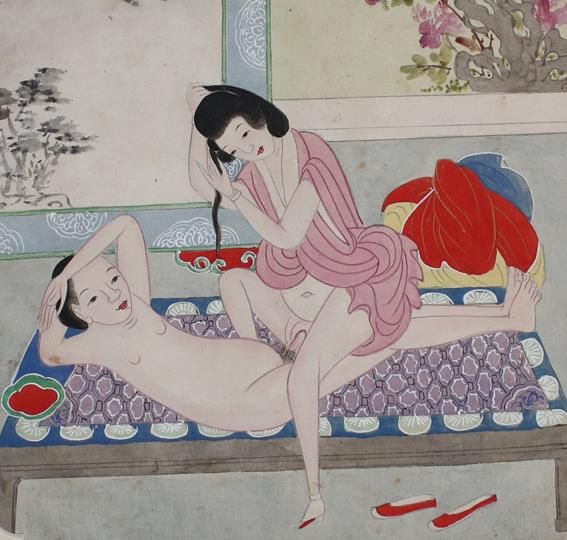 Große Abbildung Nr.1: 143-3018 Shunga.: (Varia, Erotika - Galantes, Japan)