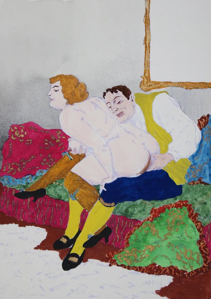 Große Abbildung Nr.5: 143-3019 Lossow, Heinrich: (Varia, Erotika - Galantes)