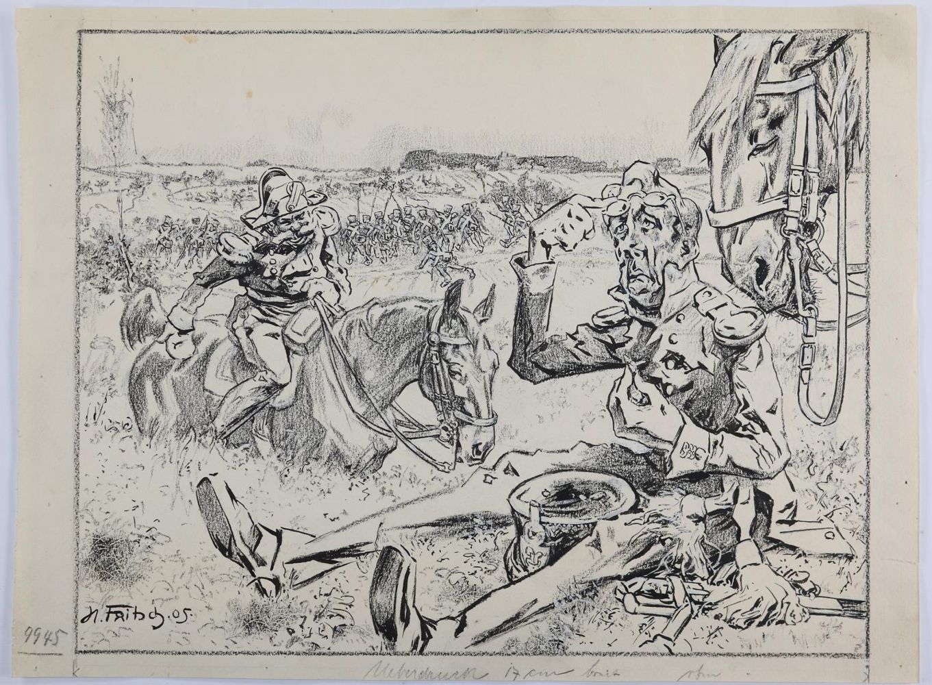 Große Abbildung Nr.1: 143-3056 Fritsch, Hans: (Varia, Militaria)