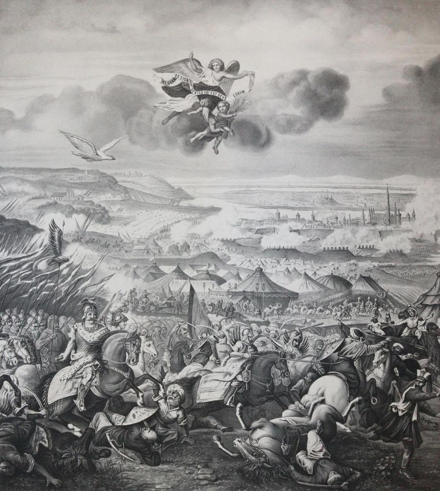 Große Abbildung Nr.1: 143-3073 Türkenbelagerung 1683.: (Varia, Militaria, Wien)
