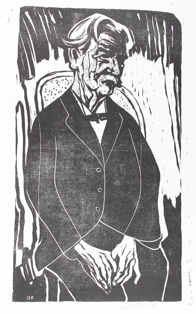 Große Abbildung Nr.1: 143-3086 Kreibich, Oskar: (Varia, Portrait, Schweitzer)