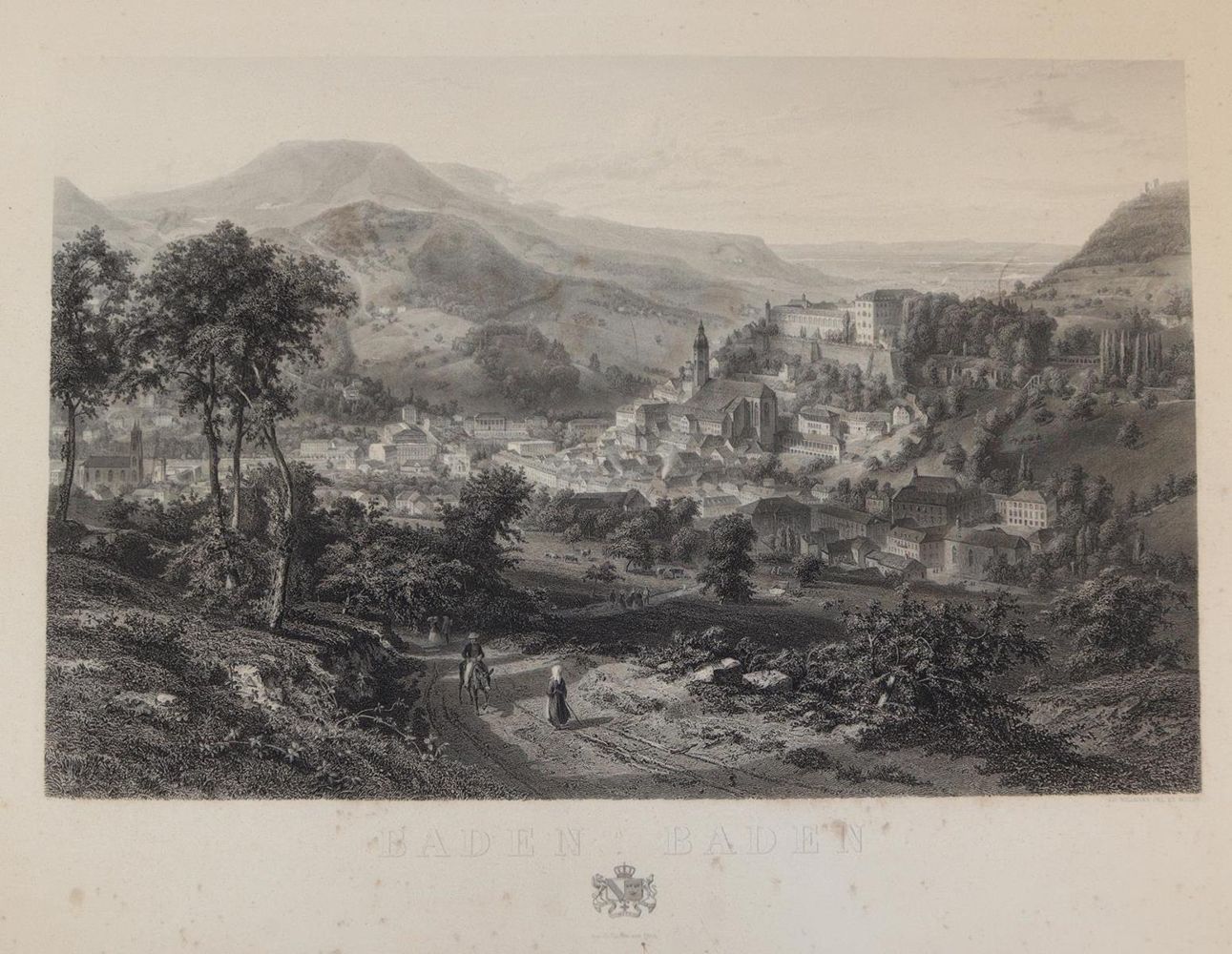 Große Abbildung Nr.1: 143-3122 Baden-Baden.: (Deutschland)
