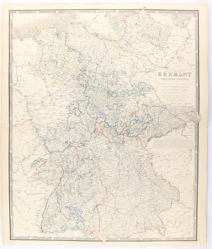 Große Abbildung Nr.2: 143-3134 Deutschlandkarten.: (Deutschland)