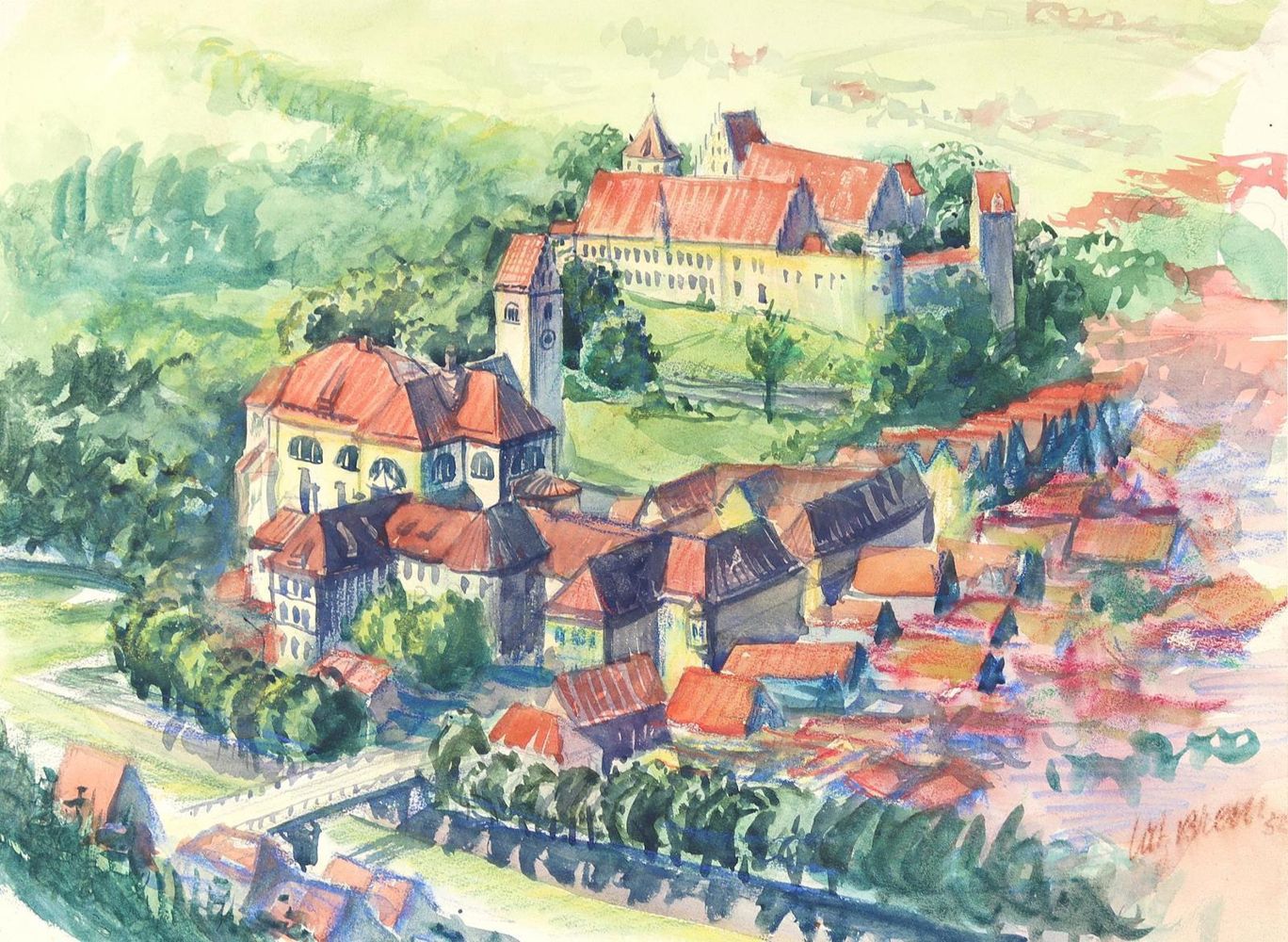 Große Abbildung Nr.1: 143-3149 Füssen.: (Deutschland)