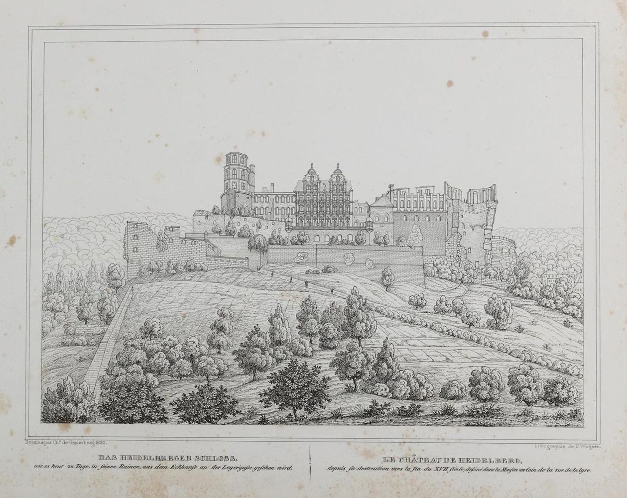 Große Abbildung Nr.5: 143-3155 Heidelberg.: (Deutschland)