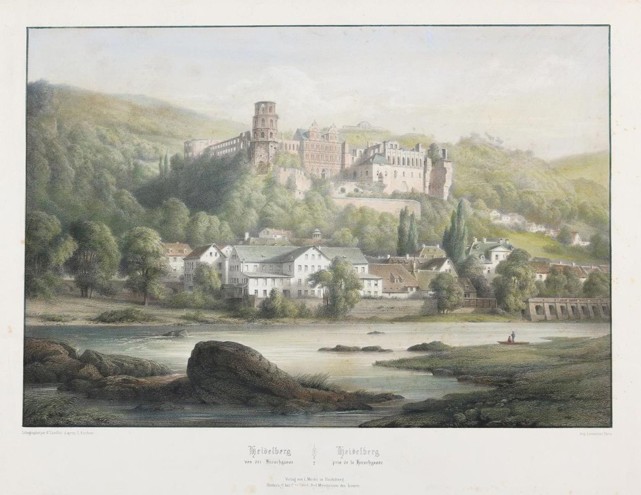 Große Abbildung Nr.1: 143-3156 Heidelberg.: (Deutschland)