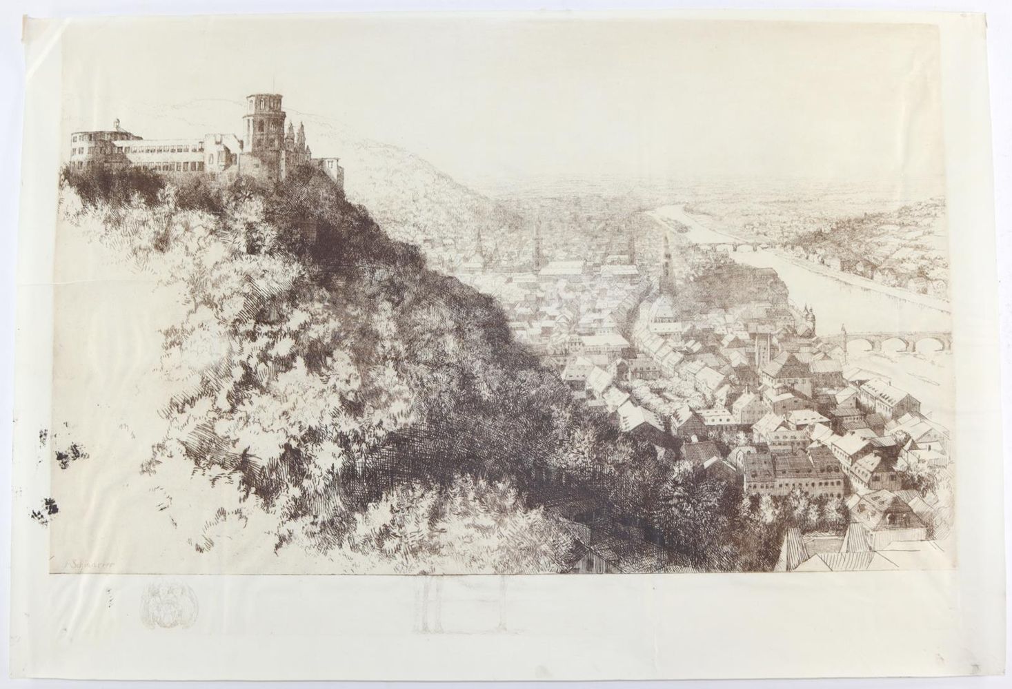 Große Abbildung Nr.1: 143-3157 Heidelberg.: (Deutschland)