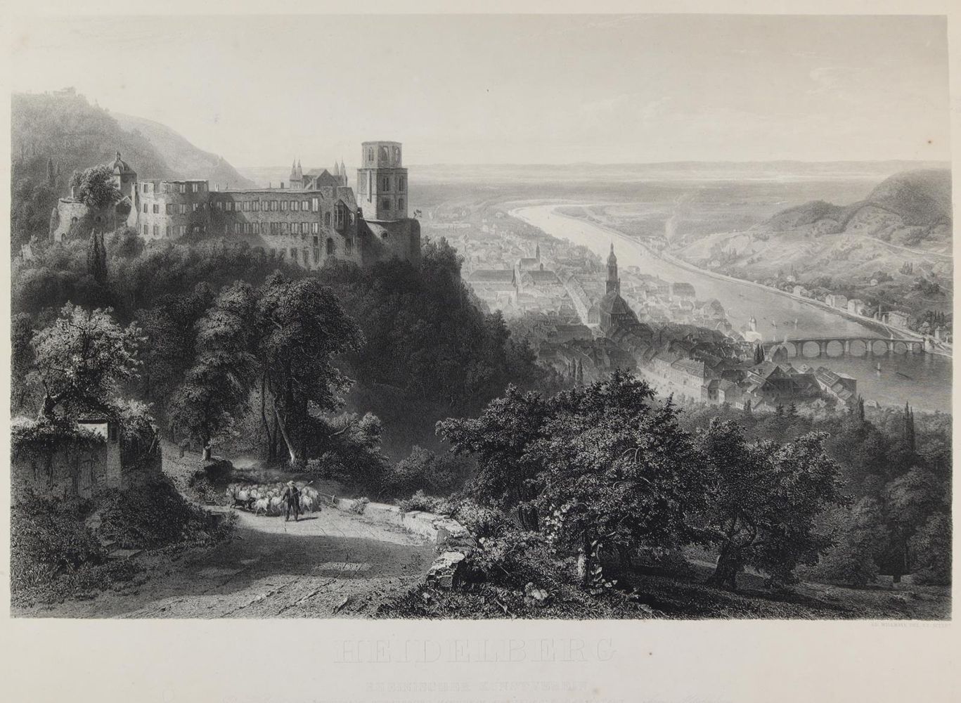 Große Abbildung Nr.1: 143-3158 Heidelberg.: (Deutschland)