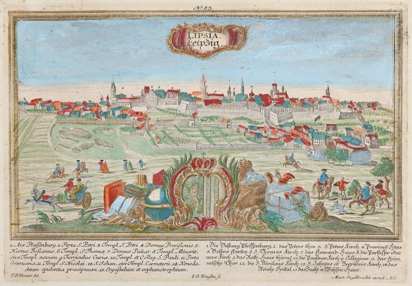 Große Abbildung Nr.1: 143-3176 Werner, Friedrich Bernhard: (Deutschland, Leipzig)