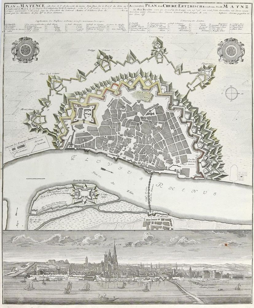 Große Abbildung Nr.1: 143-3181 Plan: (Deutschland, Mainz)