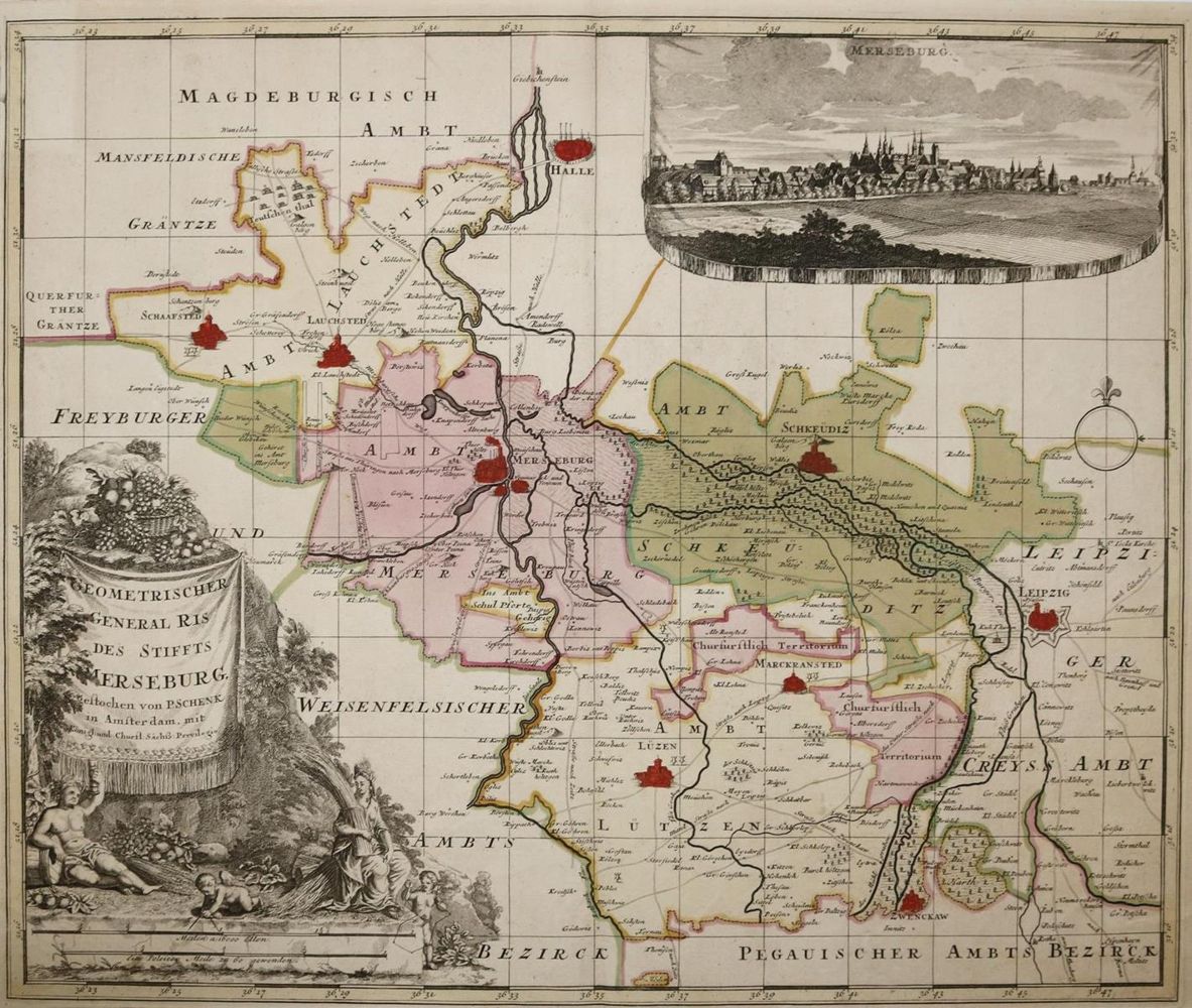 Große Abbildung Nr.1: 143-3189 Merseburg.: (Deutschland)