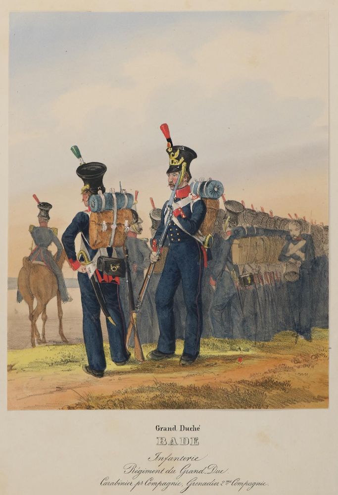 Große Abbildung Nr.2: 143-3191 Badisches Militär.: (Deutschland, Militaria)