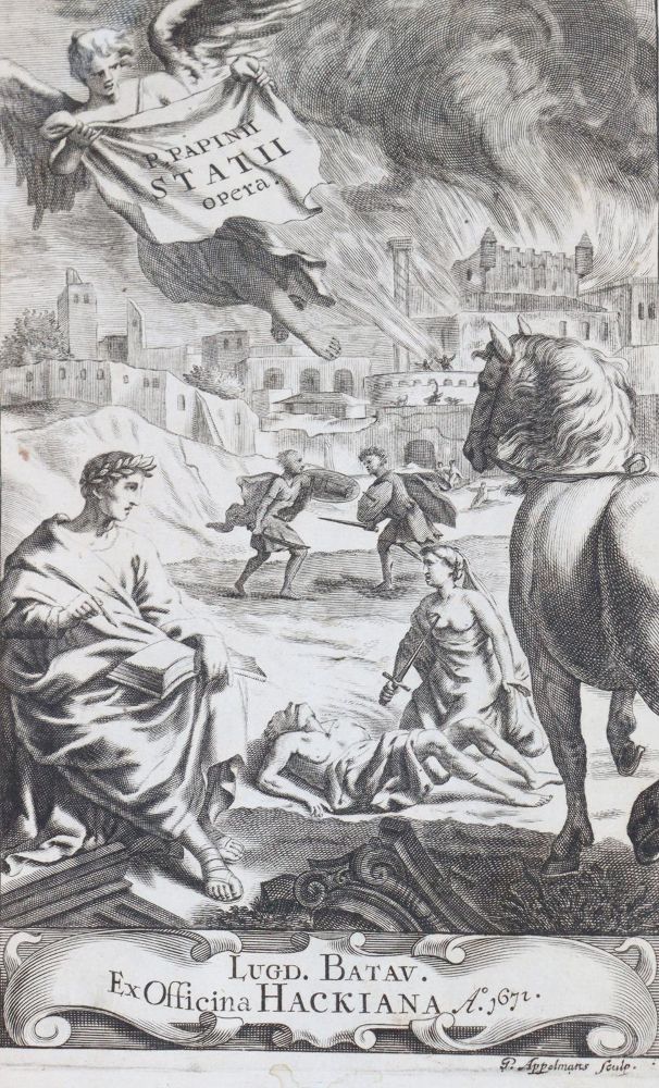 Große Abbildung Nr.2: 143-321 Statius,P.P.: (Alte Drucke, Handschriften und Theologie)