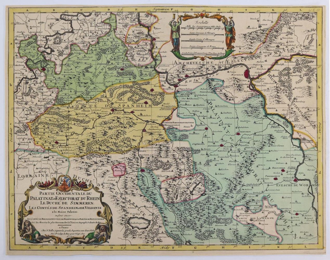 Große Abbildung Nr.3: 143-3212 Rheinpfalz.: (Deutschland)